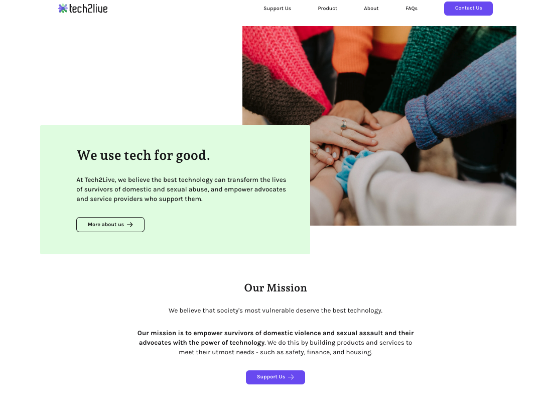 Tech2Live: Empower through technology